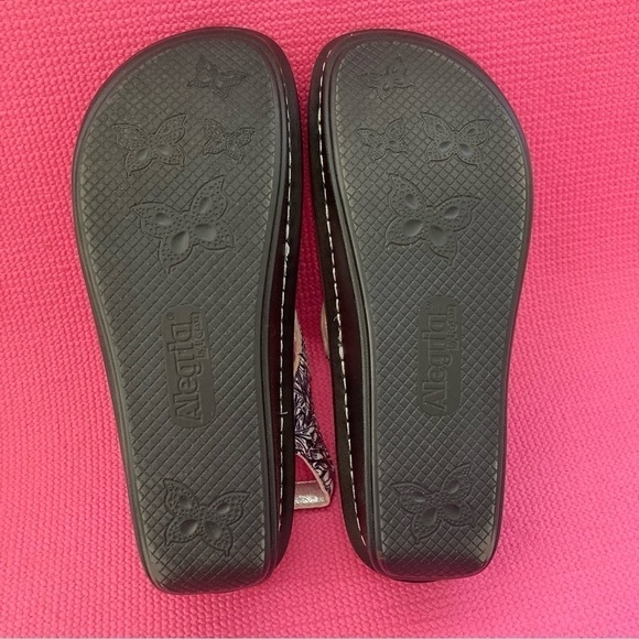 Alegria Kendra KEN-679 Sz 41 (10)Sandals Shoes Blue White Ankle Strap Comfort - Picture 7 of 8